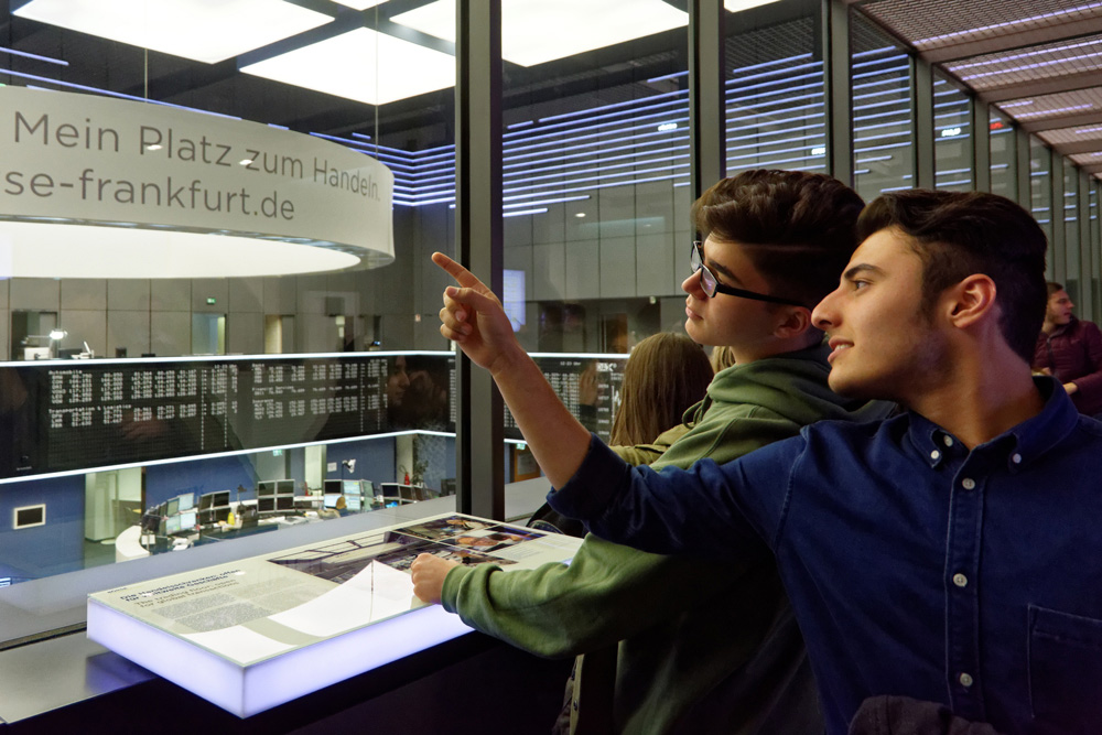 Historische Aufnahme aus dem Schulleben